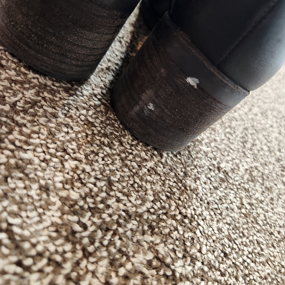 Madewell Black Leather Chelsea Ankle Boots Size 8 - Picture 5 of 12